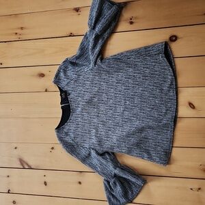 Anthropologie W5 Black and White Striped Blouse